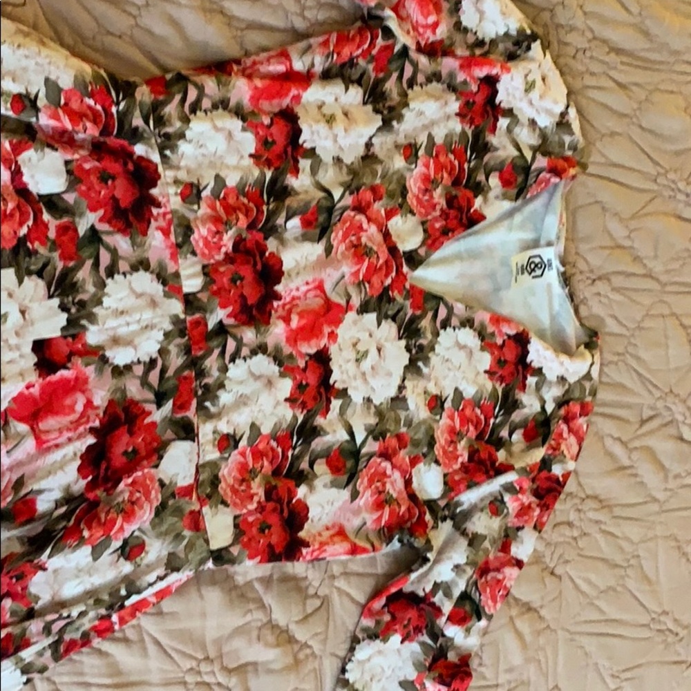 Long floral dress